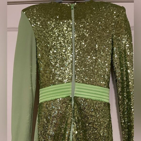 EUC Zhivago Adenine Lime Dress - Picture 9 of 12